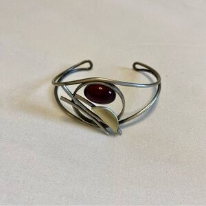 Christophe Poly Cuff Bracelet | Artisan Modernist Jewelry | MCM Style